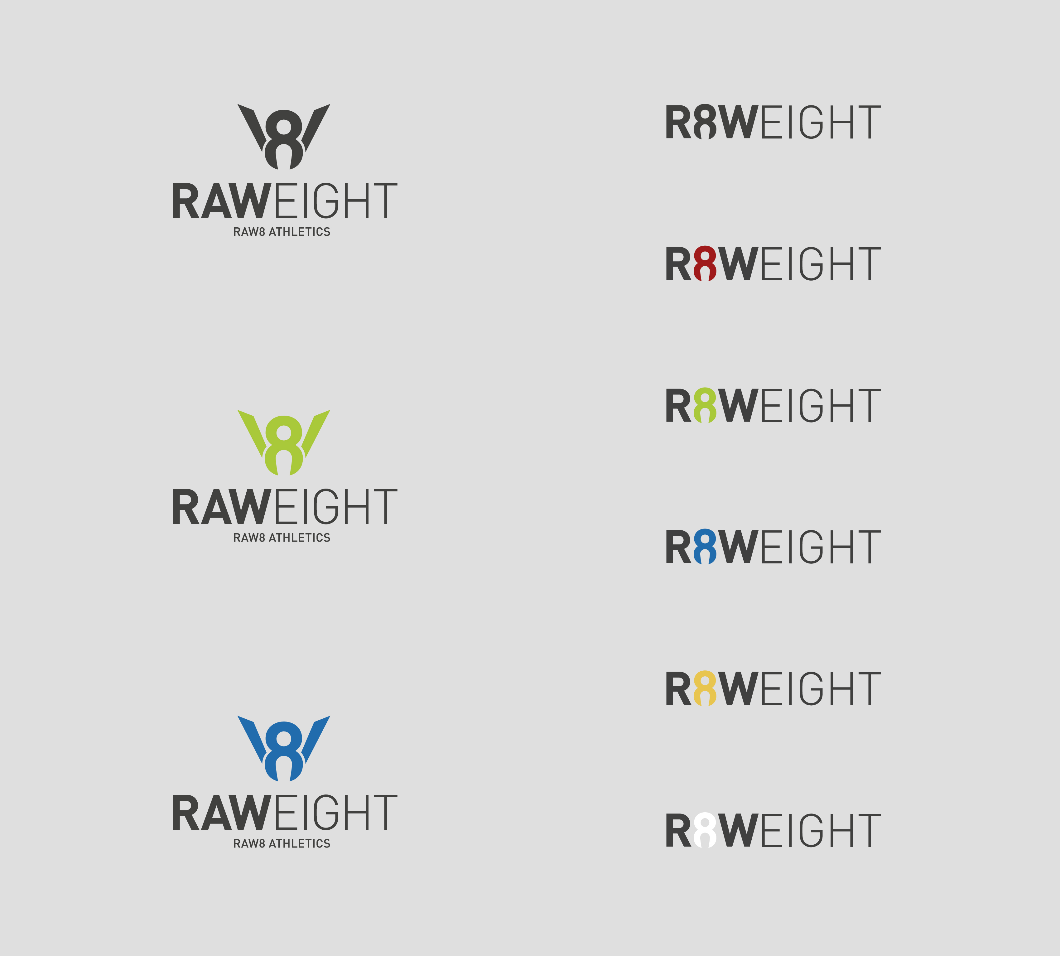 RAW8 Logo Alternativen